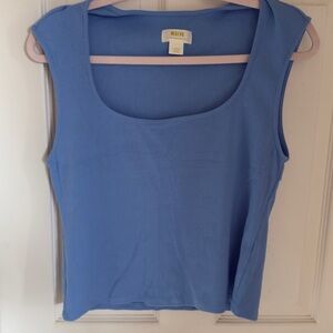 Maeve for Anthropologie Periwinkle Women's sleeveless Top
